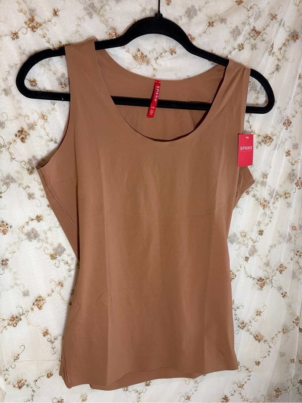 SPANX Women's Sleeveless Shaping Tank Top in Brown